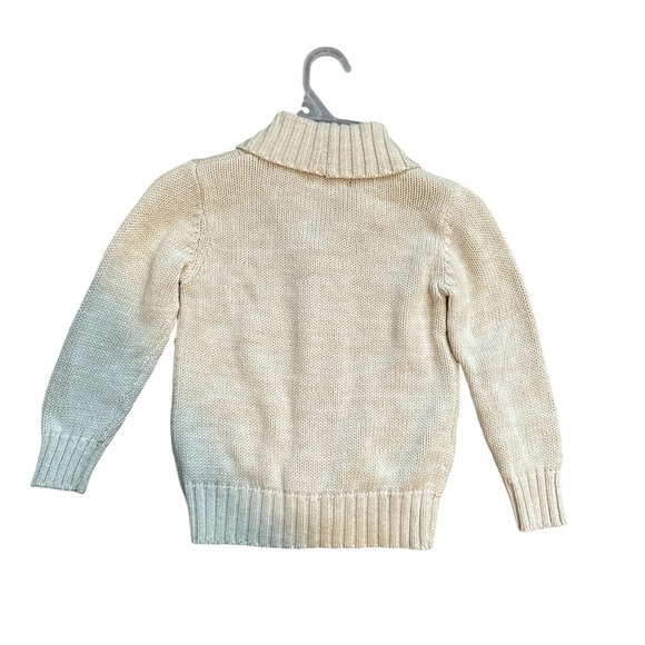 Old Navy Toddler Boy Ivory Cardigan Sweater Size 3T - Picture 3 of 5